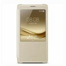 Original Huawei Mate 8 Smart Wake Leather Case Gold