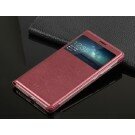 Original Huawei Mate S Smart Wake Leather Case Red