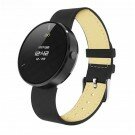IDO ONE Waterproof Bluetooth 4.0 Smart Watch Bracelet Sleep Tracking Sedentary Reminder for iPhone Android Phone Black Case Black Band