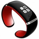 L12S OLED Bluetooth Bracelet Watch with SMS Sync/ Call ID Display/ Answer/ Dial/ Music Player/ Anti-lost Function for iPhone Android Red