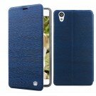 Original OnePlus X mobile phone Leather Case Blue