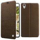 Original OnePlus X mobile phone Leather Case Brown