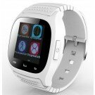 Rwatch M26S Bluetooth IP57 Smart Watch with LED Display Dial Pedometer Music Player for iPhone Android White