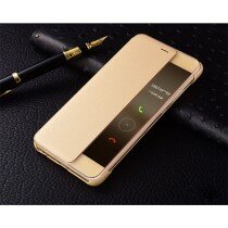 Original Huawei P10 Leather Case Gold