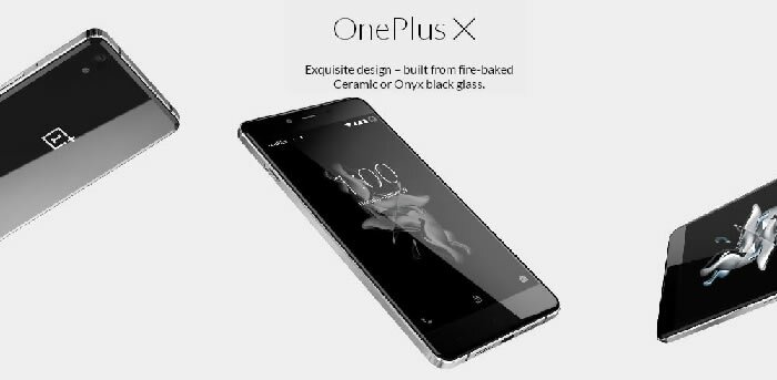 OnePlus X phone